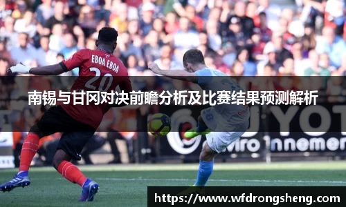南锡与甘冈对决前瞻分析及比赛结果预测解析